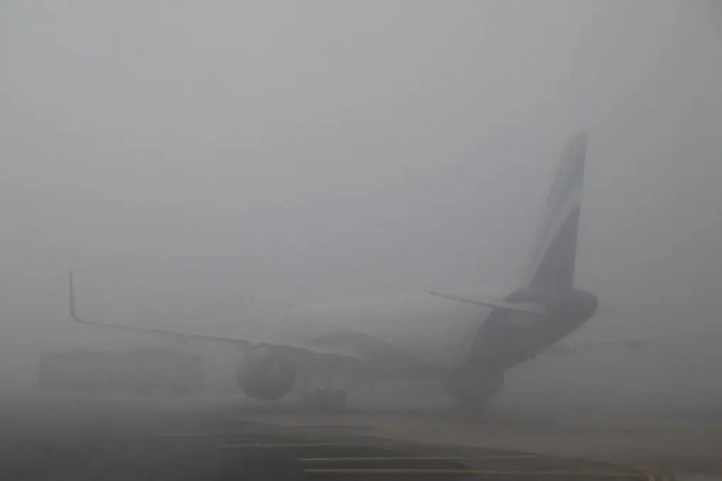 Delhi Covered with heavy fog
