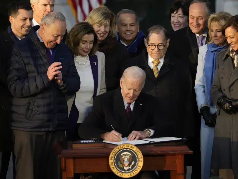 Biden Signs Same-Sex Marriage Bill at White House Ceremony. - Asiana Times
