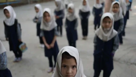 Afghan girl education ban