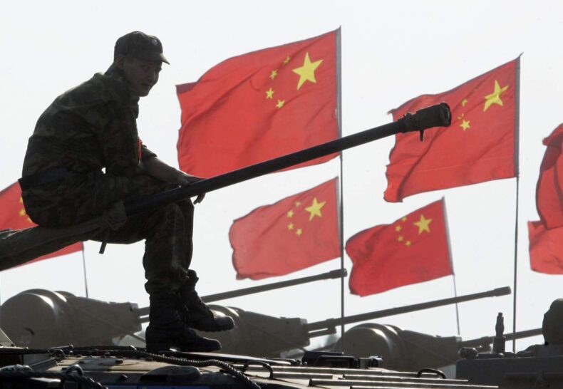 China extreme flexing of muscles in claiming external territory