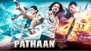 deepika padukone and shah rukh khan in pathaan poster