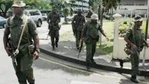 Fiji Military in action after a Hung Parliament Fiji use its military to maintain law and order.