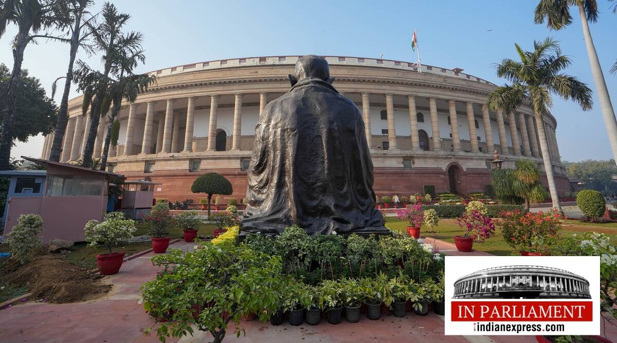 Winter Session of Parliament 2022: The Parliament House building ahead of the commencement of the Winter Session, in New Delhi, December 7, 2022. (PTI)