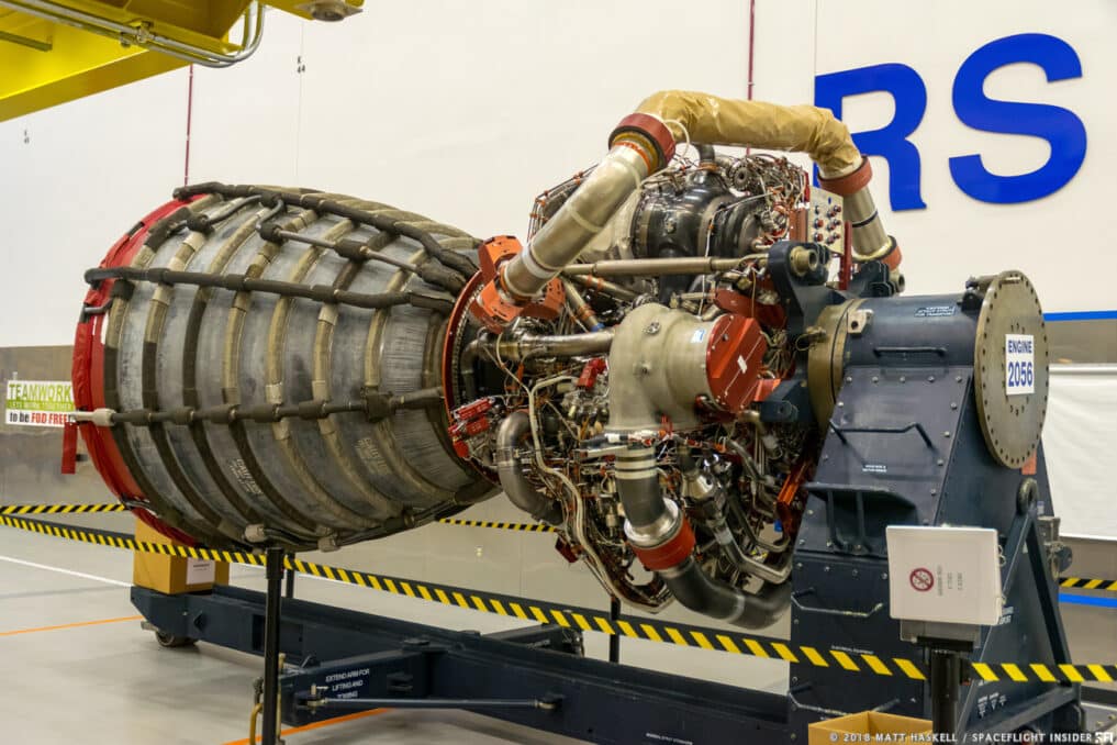 RS-25 Engine manufactured by Aerojet