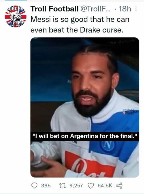 Drake gets trolled