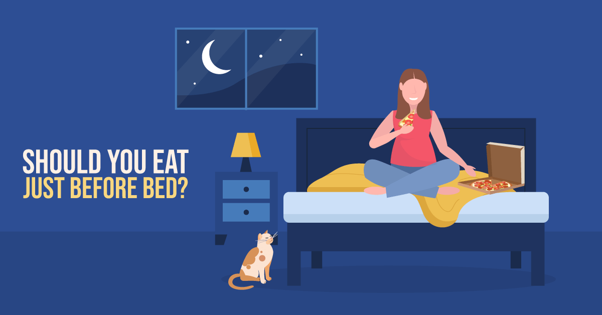 The Idle time between meal and bedtime