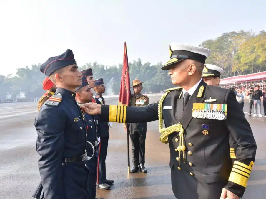 <strong>Gaurav Yadav’s military career starts golden with the President’s gold medal at NDA. </strong> - Asiana Times