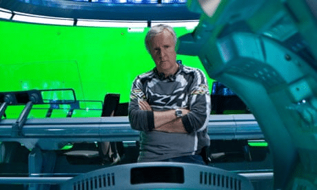 James Cameron - in the CG sets of Avatar 2