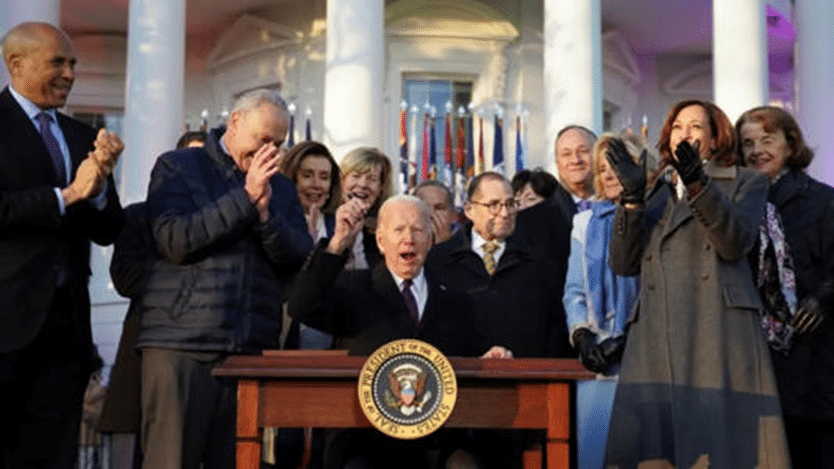 Biden Signs Same-Sex Marriage Bill at White House