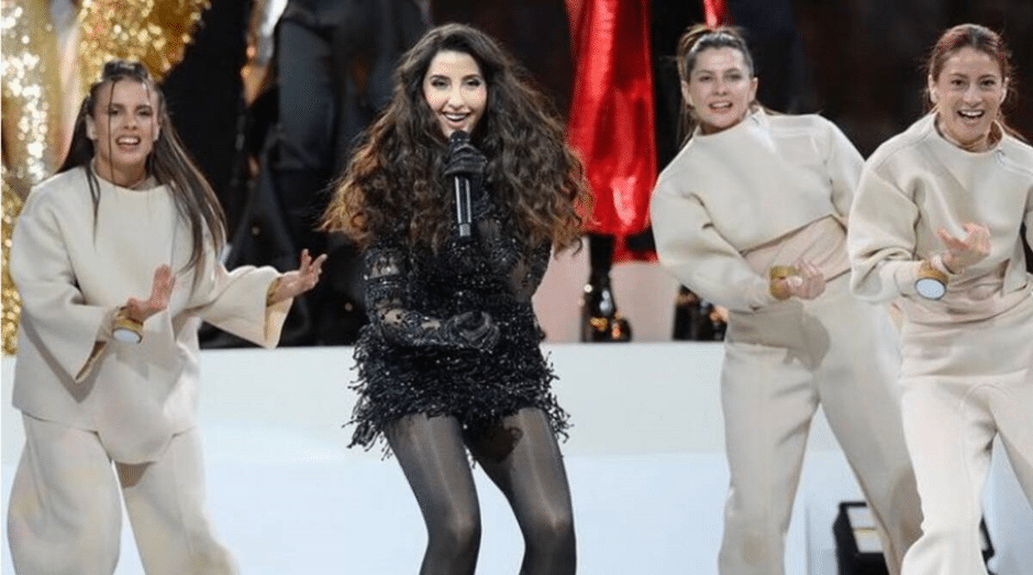 Nora Fatehi performs, at FIFA World Cup's closing ceremony. - Asiana Times