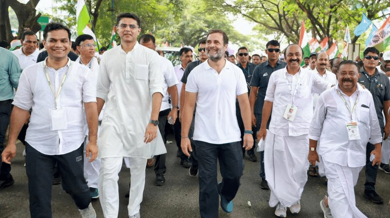 Rahul Gandhi with other 