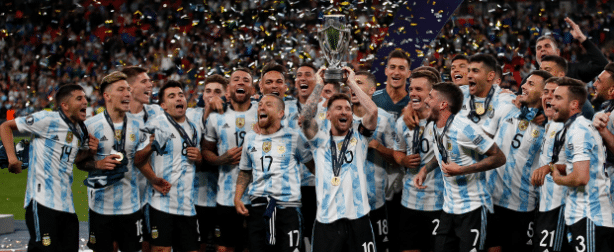 Argentina football team got victory in world cup