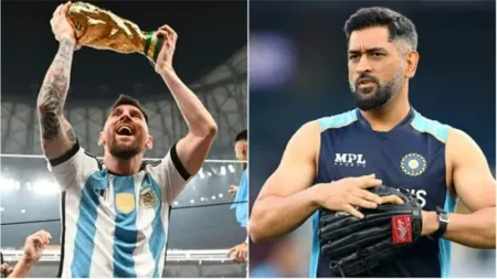 MS Dhoni daughter Ziva receives signed Argentina jersey from Lionel Messi - Asiana Times