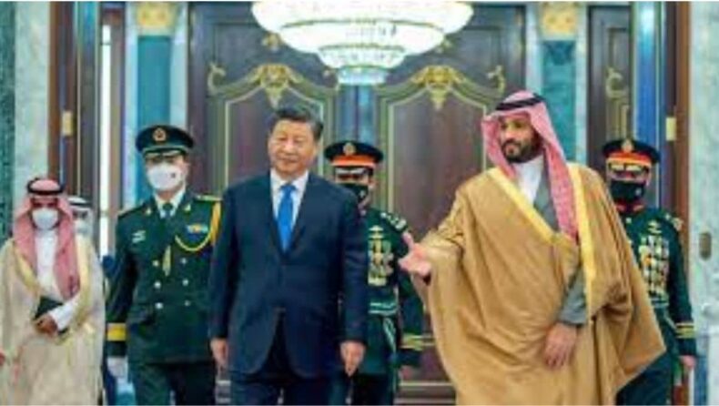 Saudi Arabia Prince Salman and Chinas President Meet