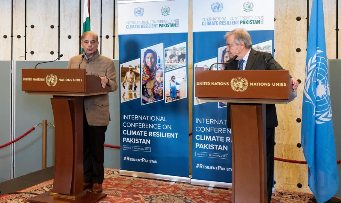 PM Sharif and Secretary General of the UN