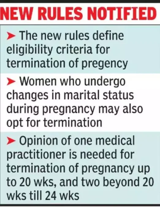 Woman legal abortion limit raised from 20 to 24 week