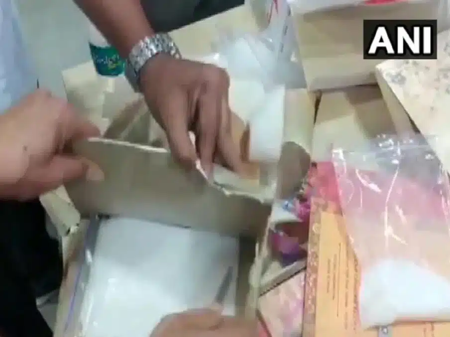 Mumbai Police seal all the cocaine and drugs