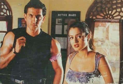 Hrithik Roshan and Ameesha Patel old pic