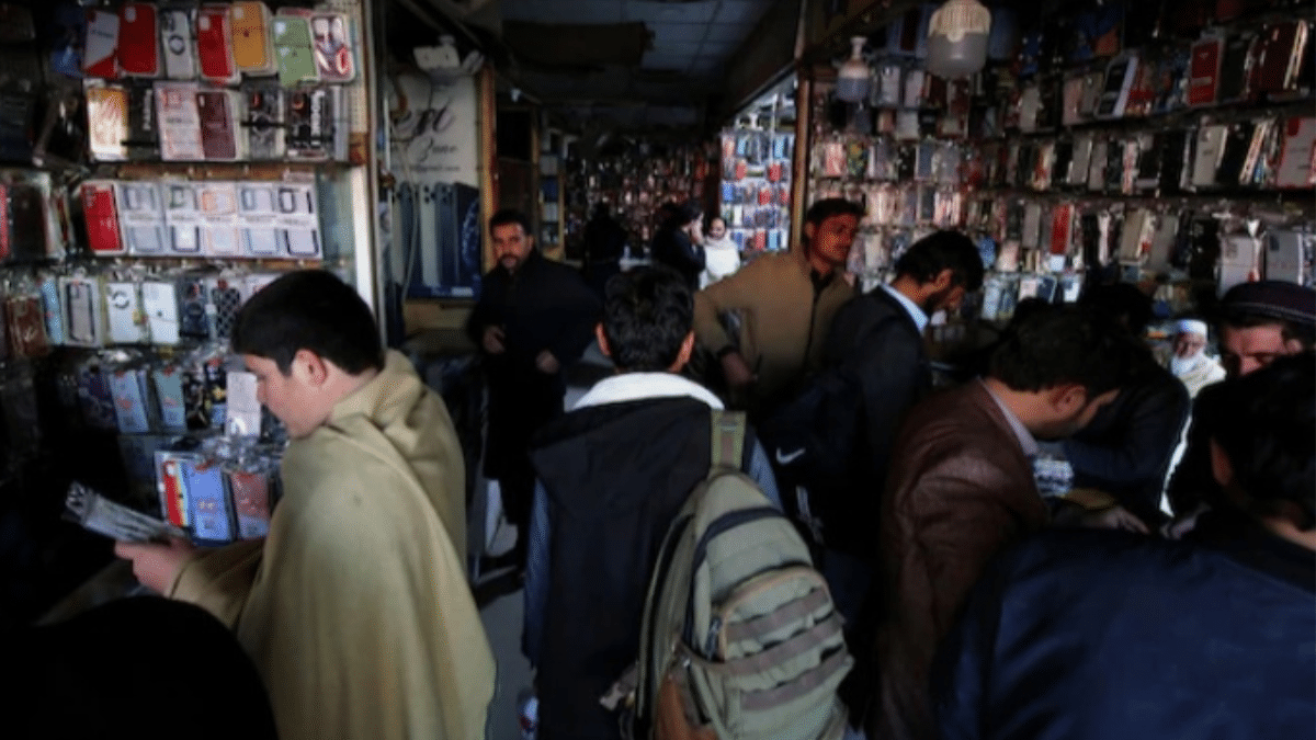 A shop in Peshawar, Pakistan