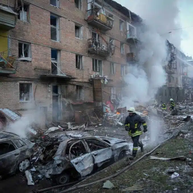 Russia hits Ukraine
Donetsk