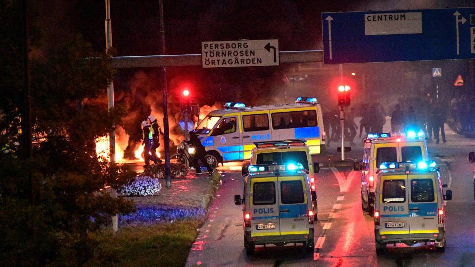 Riots broke out after the Quran burning incident in Sweden.