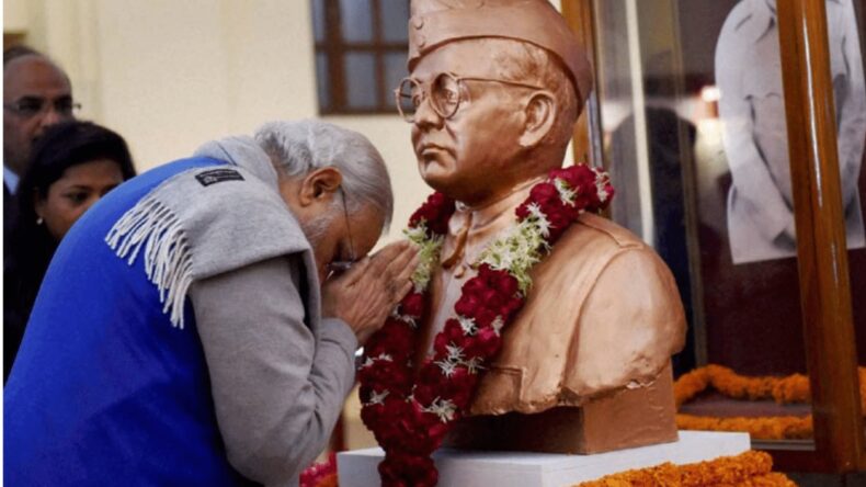 Modi paid tribute to Netaji on his 126th birth anniversary