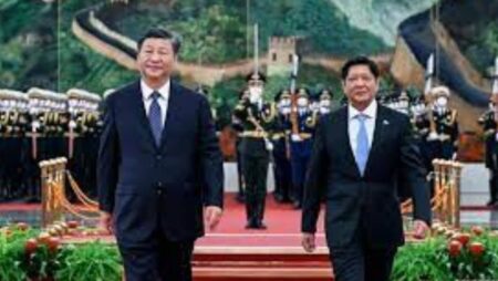 Philippines president Ferdinand Macros Jr met Chinese President Xi Jinping at Bejing on his 3-day state visit.