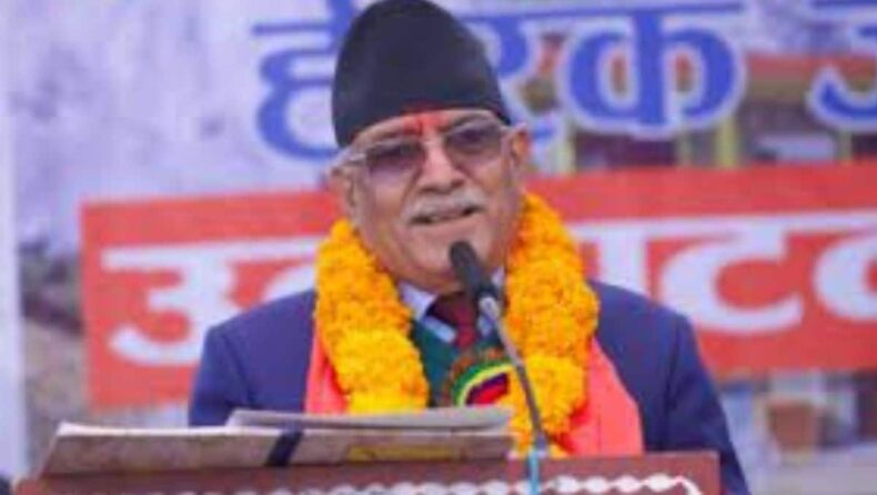Nepal Minister Pushpa Kamal Dahal, generally known as Prachanda elected as PM for the third time in coalition with the opposition party