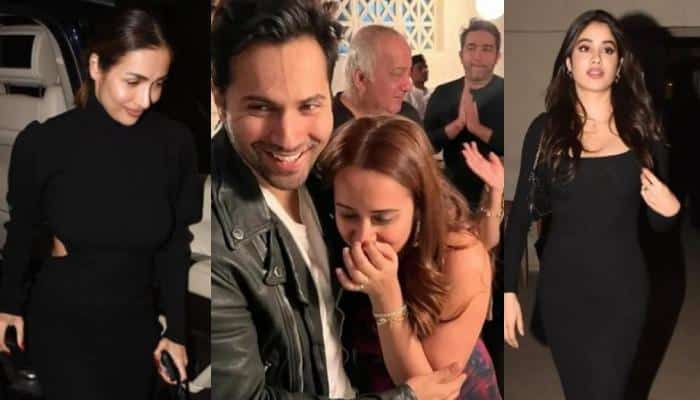 Bollywood celebrities spotted at Varun Dhawan Anniversary Bash