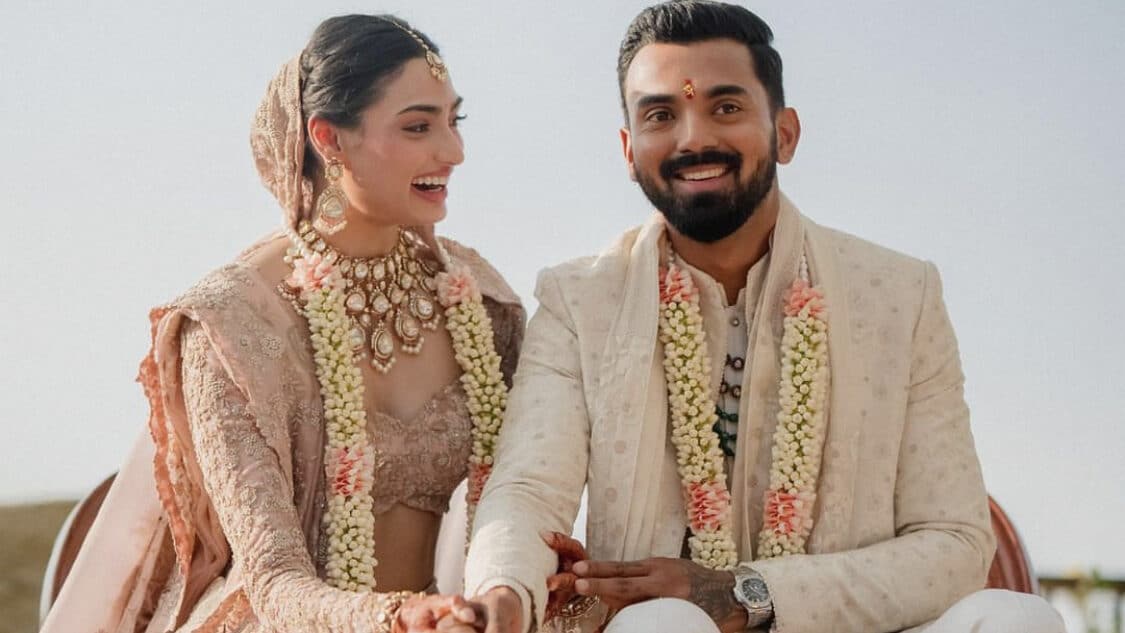 Athiya Shetty shares her wedding pictures