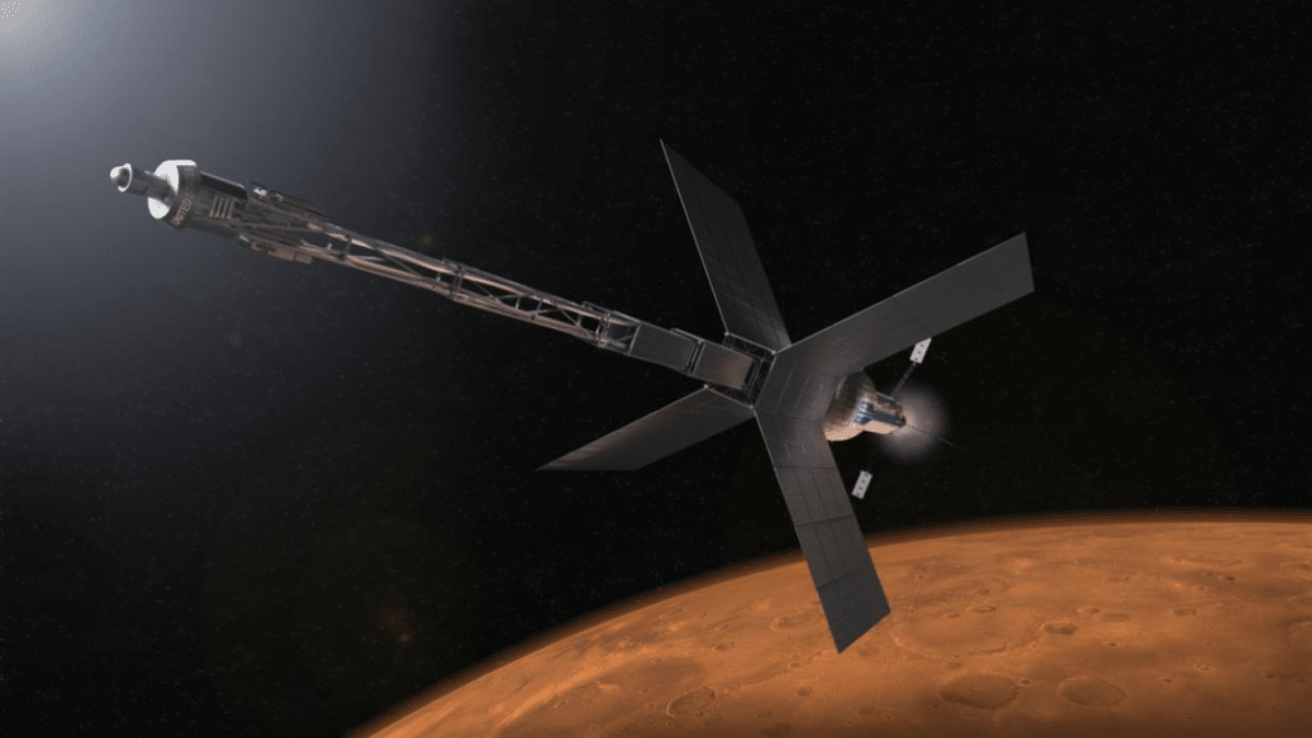 nuclear thermal engine to mars