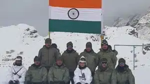 Captain Shiva Chauhan became the first woman to be deployed at the 15,600 feet captain