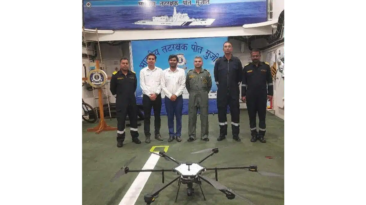 Varuna drone is an indigenous Unmanned Aerial Vehicle built by Sagar Defence