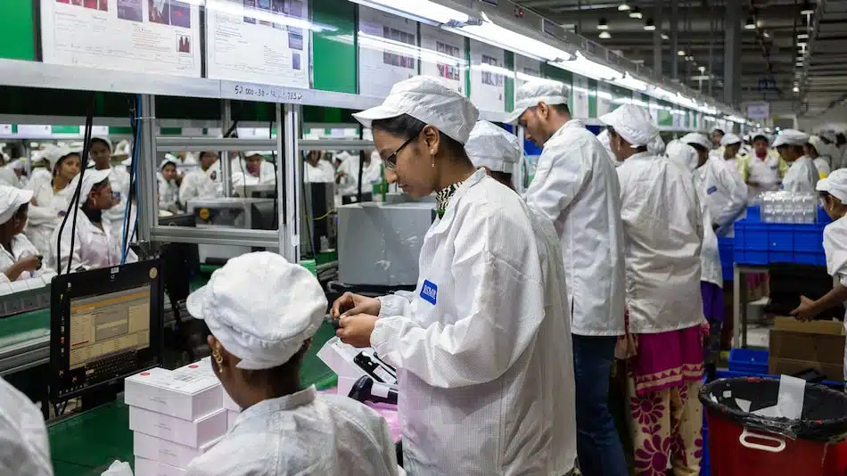iPhone manufacturing  industry 