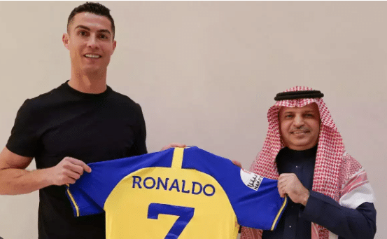 Ronaldo became the new player of Al Nassr