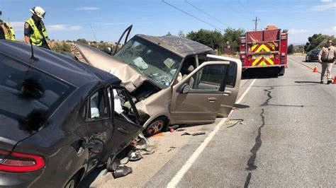 A speeding truck lost its control on Bangalore airport road injured 3 people and rammed into vehicles.