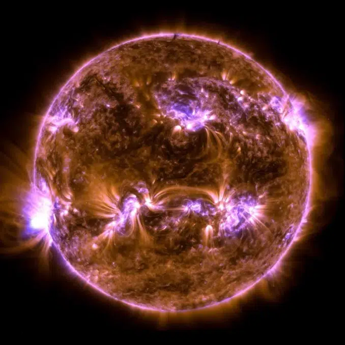 Monstrous Solar Flare Emerges on Sun, can BLAST solar storms at earth: NASA - Asiana Times