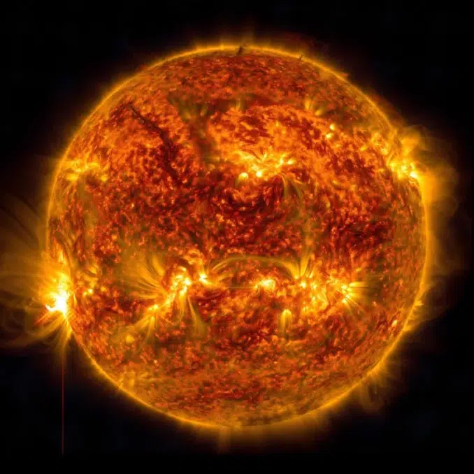 Monstrous Solar Flare Emerges on Sun, can BLAST solar storms at earth: NASA - Asiana Times