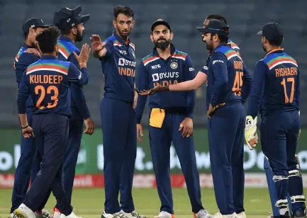 Virat Kohli and his team ready for match against Sri Lanka team