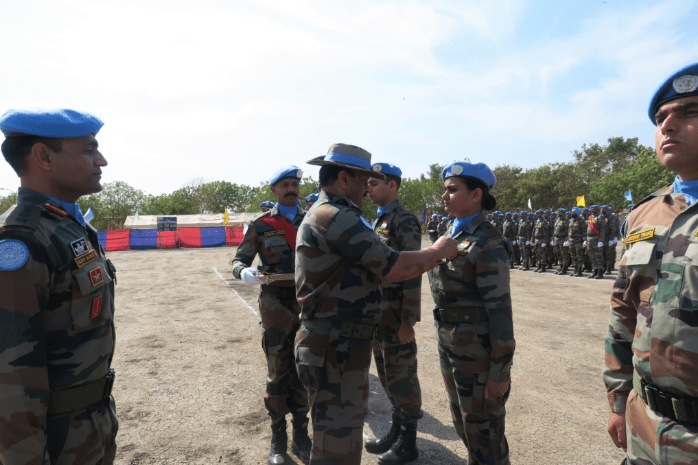 'Take A Bow': Indian Peacekeepers Awarded Medals - Asiana Times