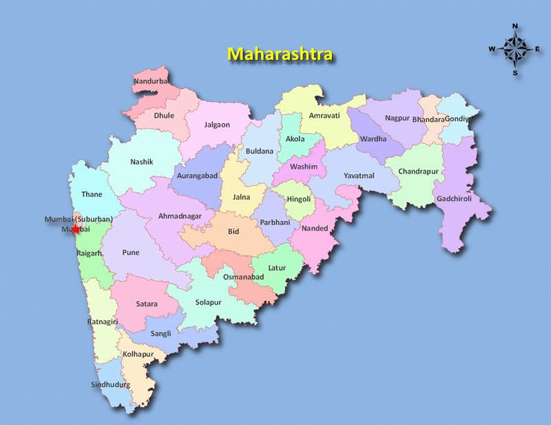 Maharastra Map