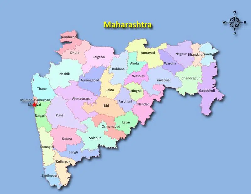 Maharastra Map
