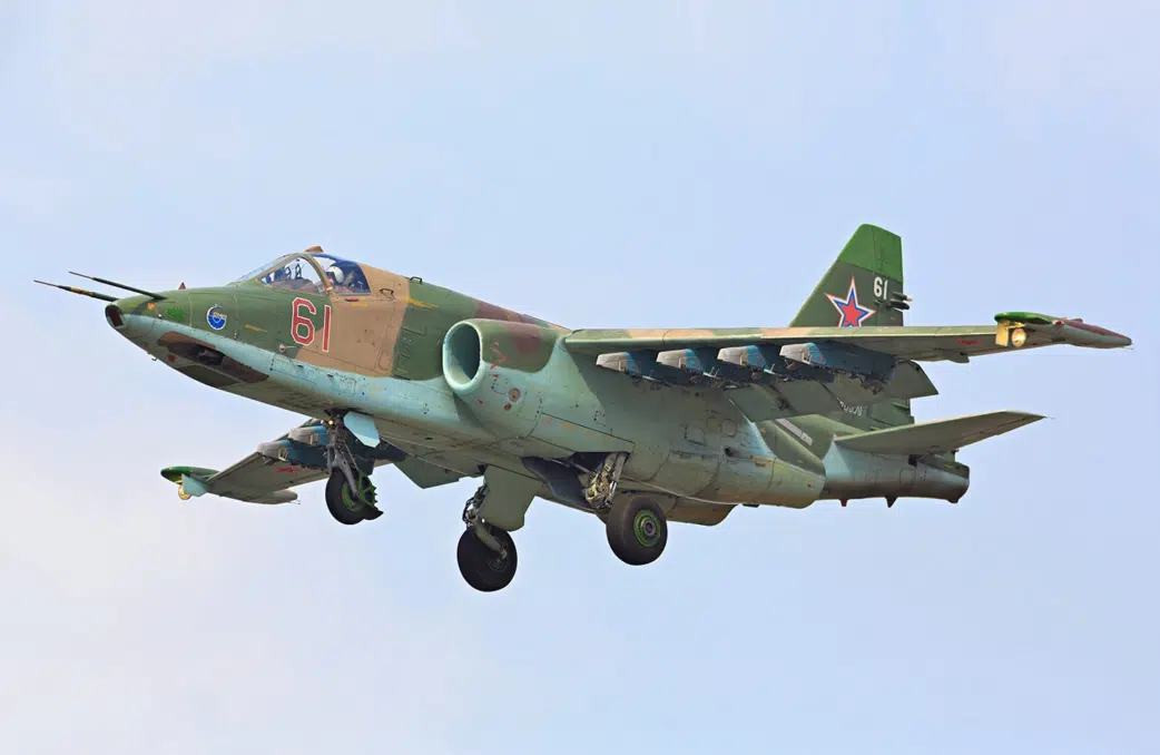 A Sukhoi Su-25 KM Jet (Image Credits : Military Media) 