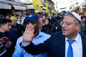 Itamar Ben-Gvir's visit to Jerusalem