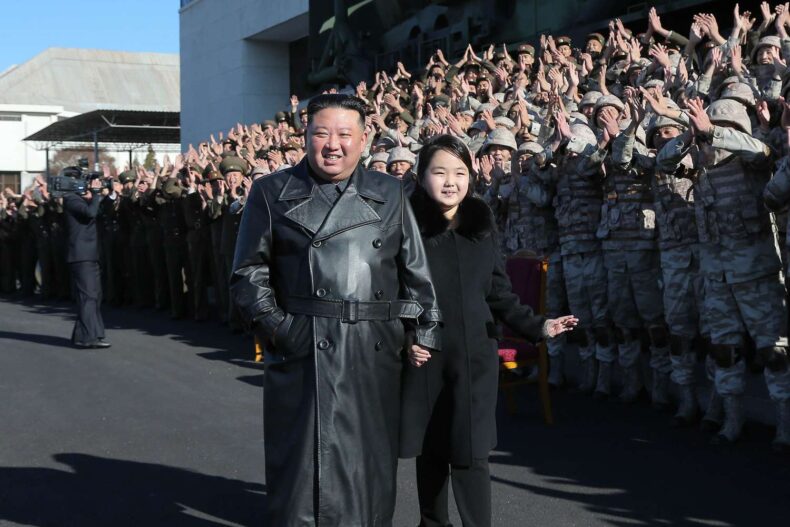 Kim Jong-un daughter unveil