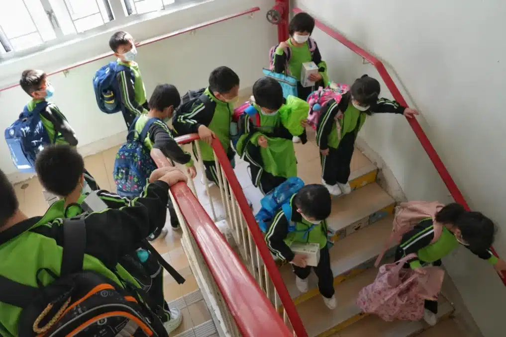 Students in Hong Kong