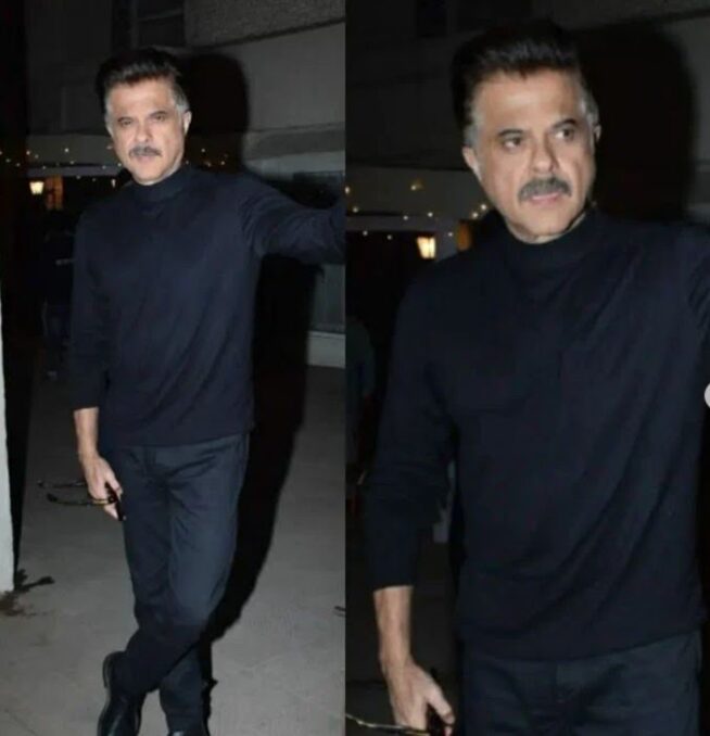 Anil Kapoor at Varun Dhawan and Natasha Dalal’s Anniversary Bash