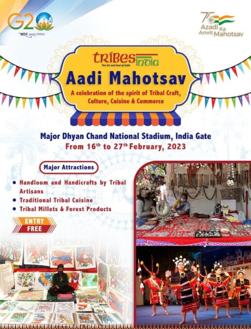 PM Modi inaugurates Delhi's National Tribal Festival, during Aadi Mahotsav. - Asiana Times