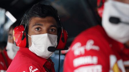 Ravin Jain as team head of strategy in Scuderia Ferrari F1