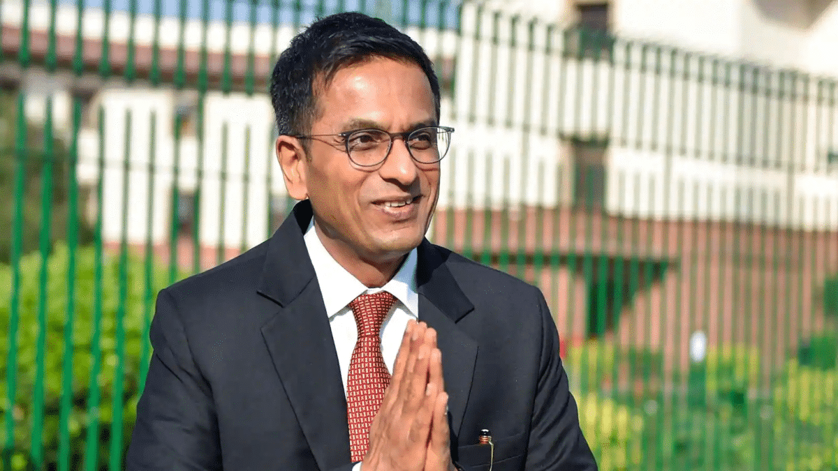 50th Chief Justice of India, DY Chandrachud.
